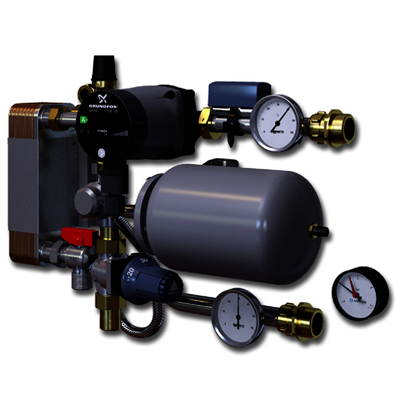 LK Värmeväxlarpaket 2-3,2